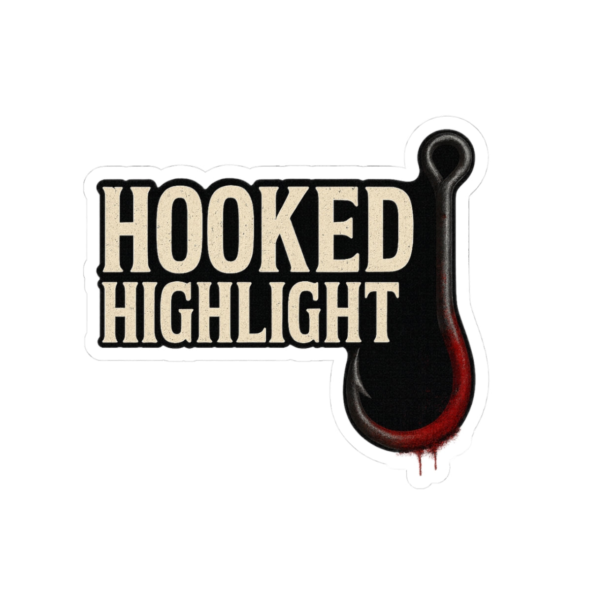 Hooked Highlight Sticker