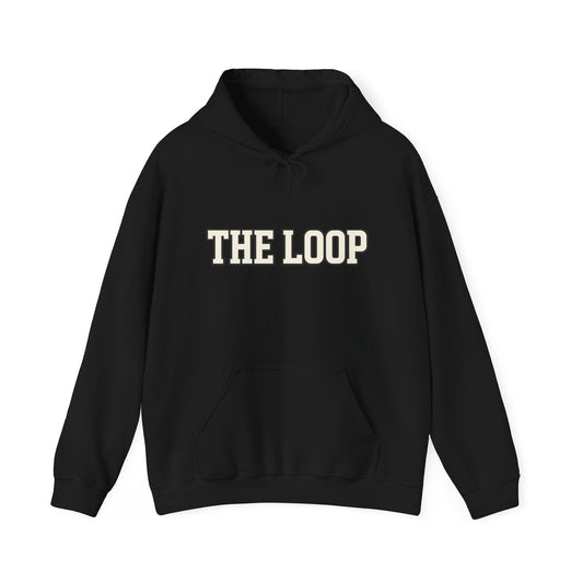 The Loop Hoodie – Classic Varsity Logo Pullover